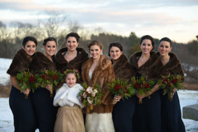 Cold wedding day