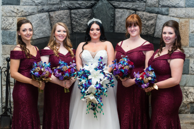 Natural Bridal Party Make up