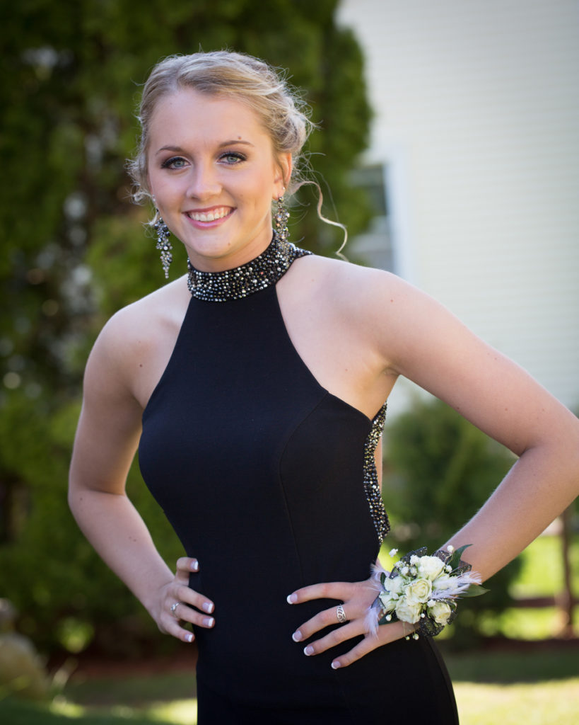 Prom makeup