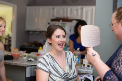bride reactions