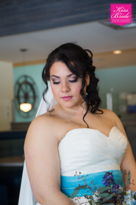 winter wedding makeup