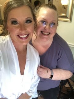Glam makeup