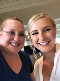Natural wedding makeup