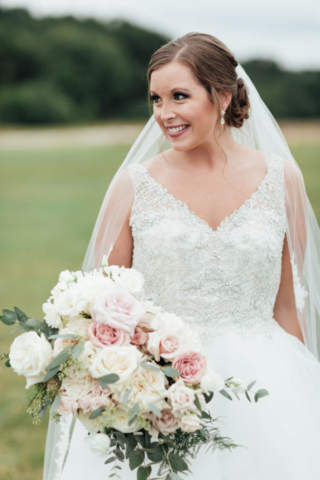 glam wedding makeup